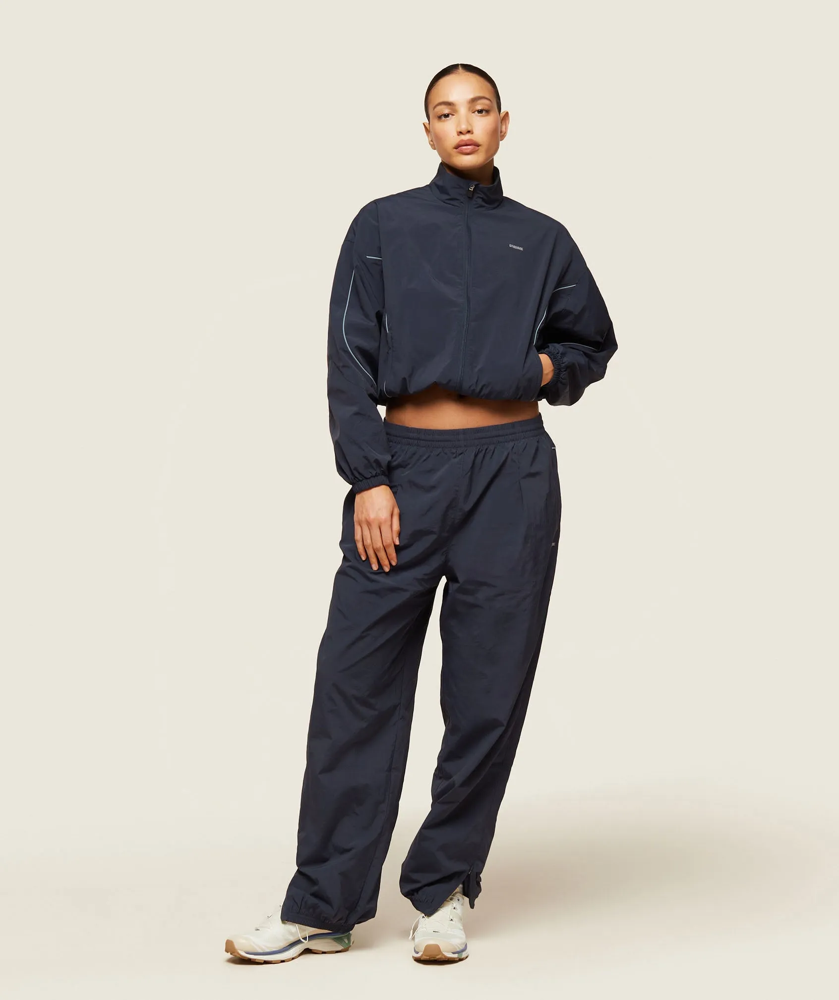 Gymshark everywear Retro Track Pants - Heavy Blue/Denim Grey sold by Gymshark product image thumbnail 2