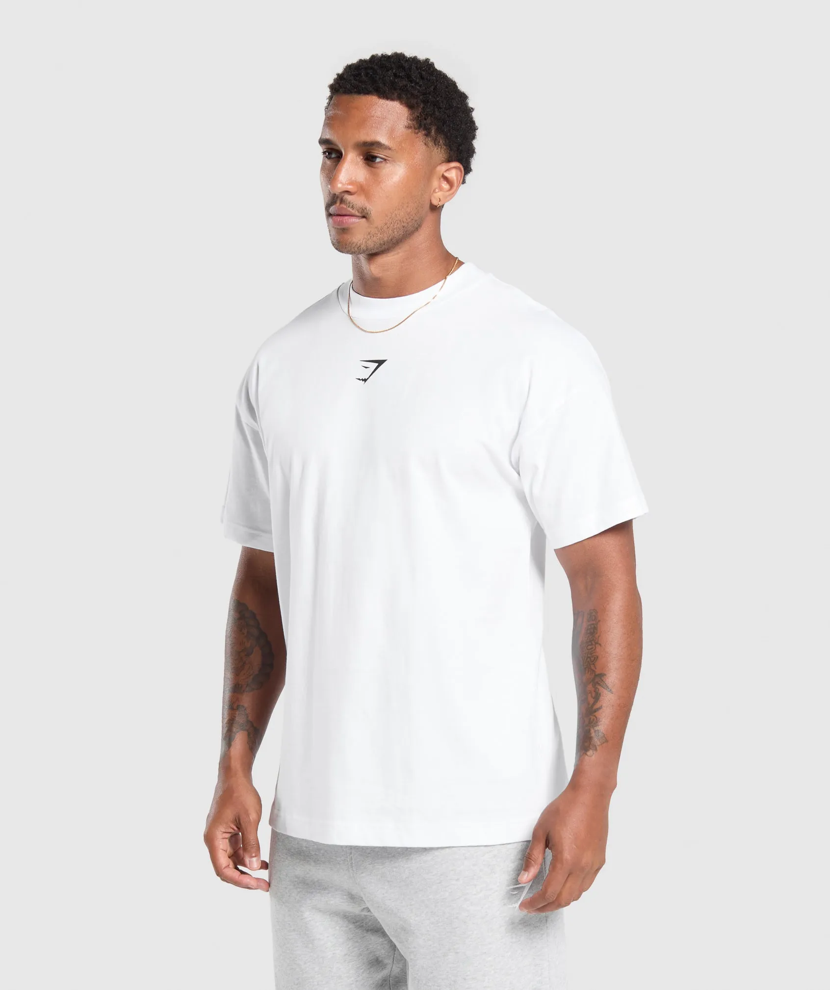 Gymshark Lifting Club Apparel Graphic T-Shirt - White sold by Gymshark product image thumbnail 3