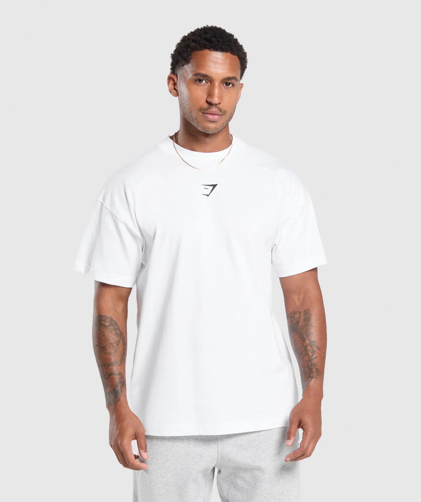 Gymshark Lifting Club Apparel Graphic T-Shirt - White sold by Gymshark product image thumbnail 2