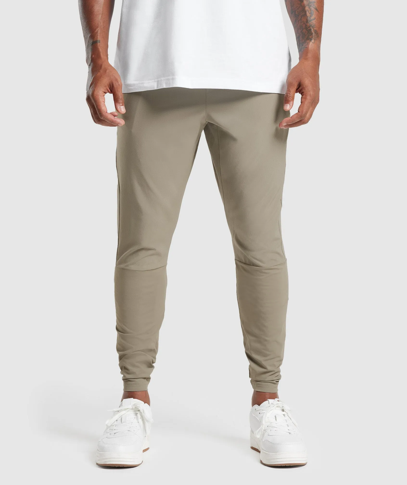 Gymshark Sport Run Pants - Linen Brown sold by Gymshark