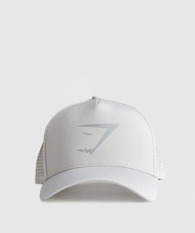 Gymshark Mesh Trucker - Silver Grey sold by Gymshark
