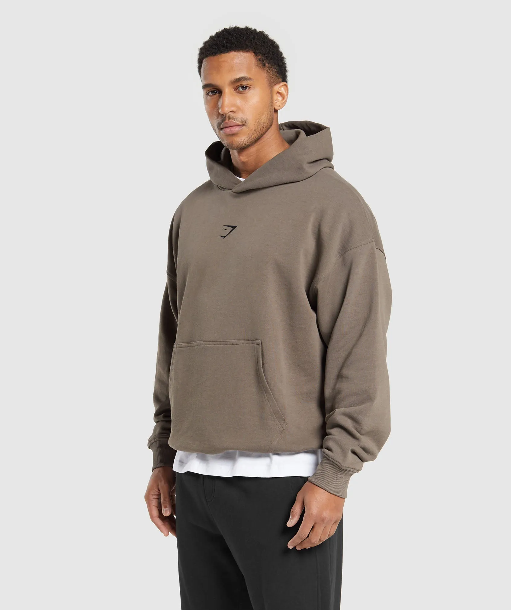 Gymshark Built in the UK Hoodie - Camo Brown sold by Gymshark product image thumbnail 3