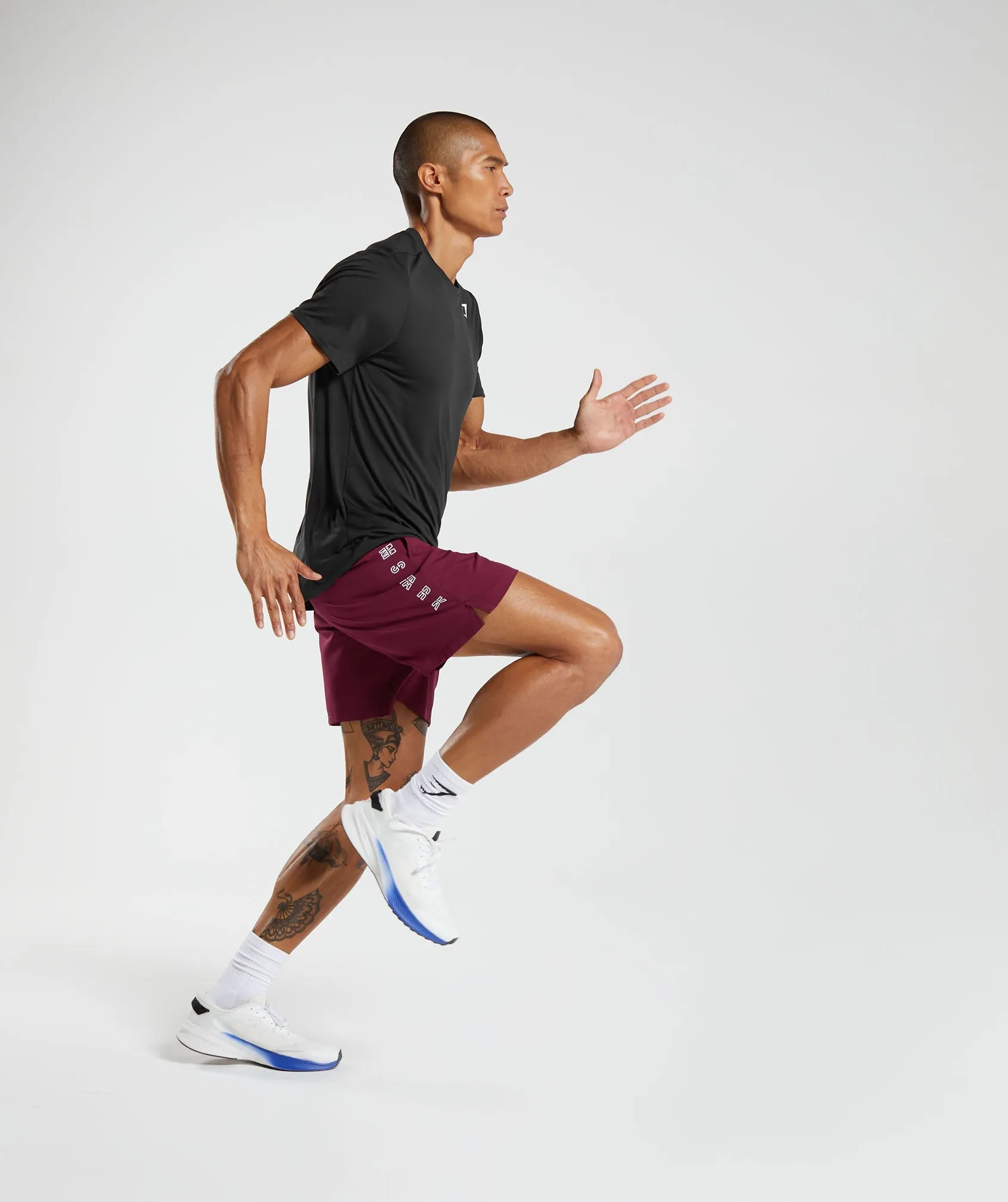 Gymshark Strike Shorts - Plum Pink sold by Gymshark product image thumbnail 4