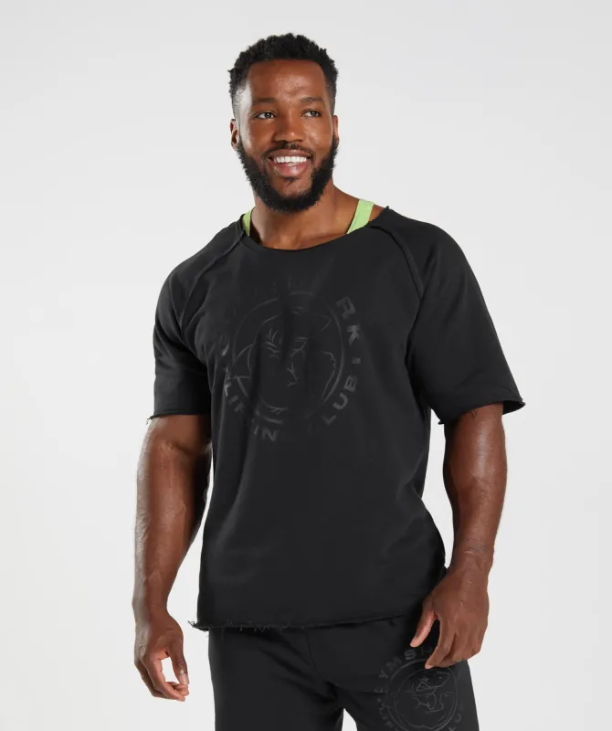 Gymshark Legacy Rag Top - Black sold by Gymshark