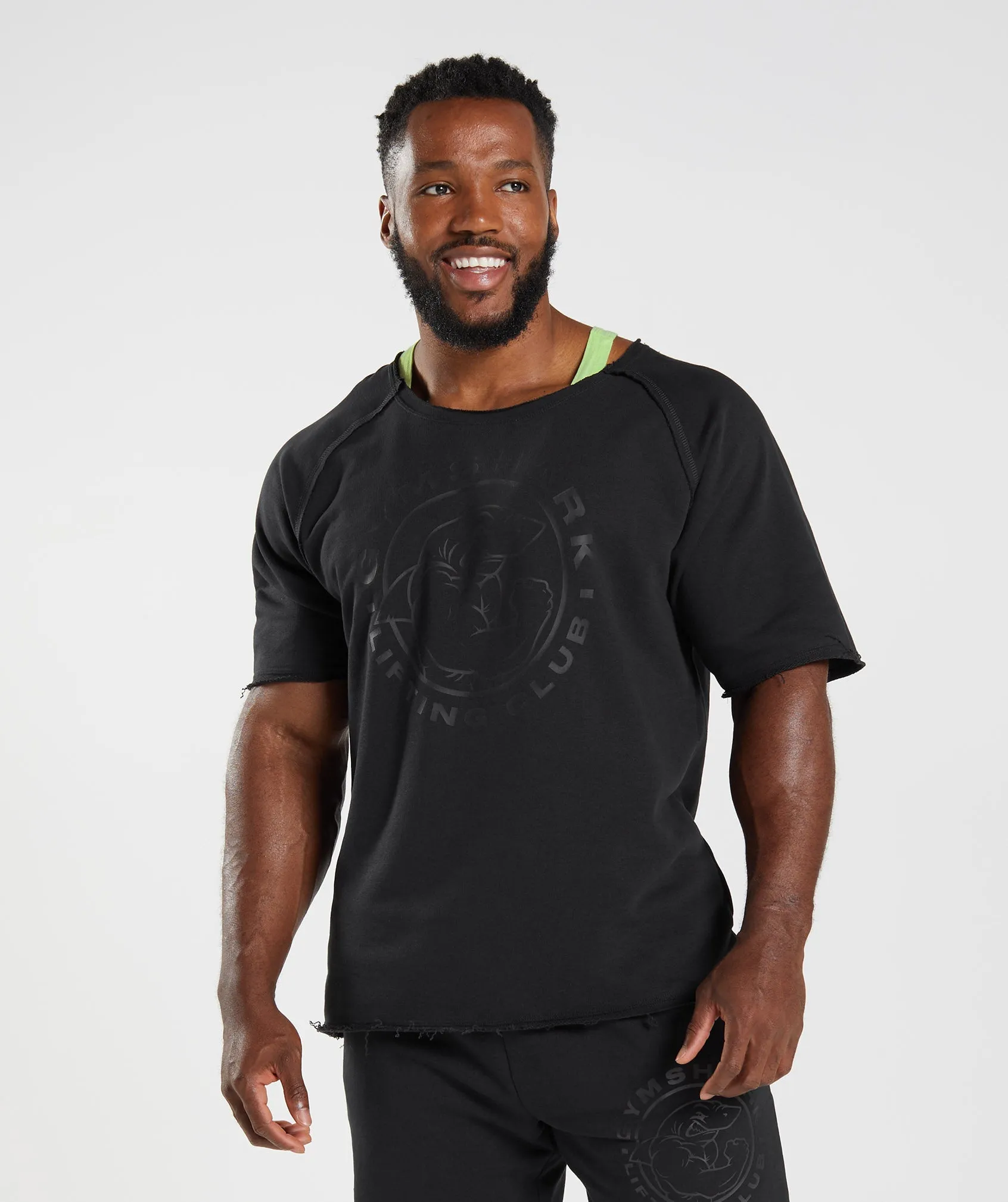 Gymshark Legacy Rag Top - Black sold by Gymshark