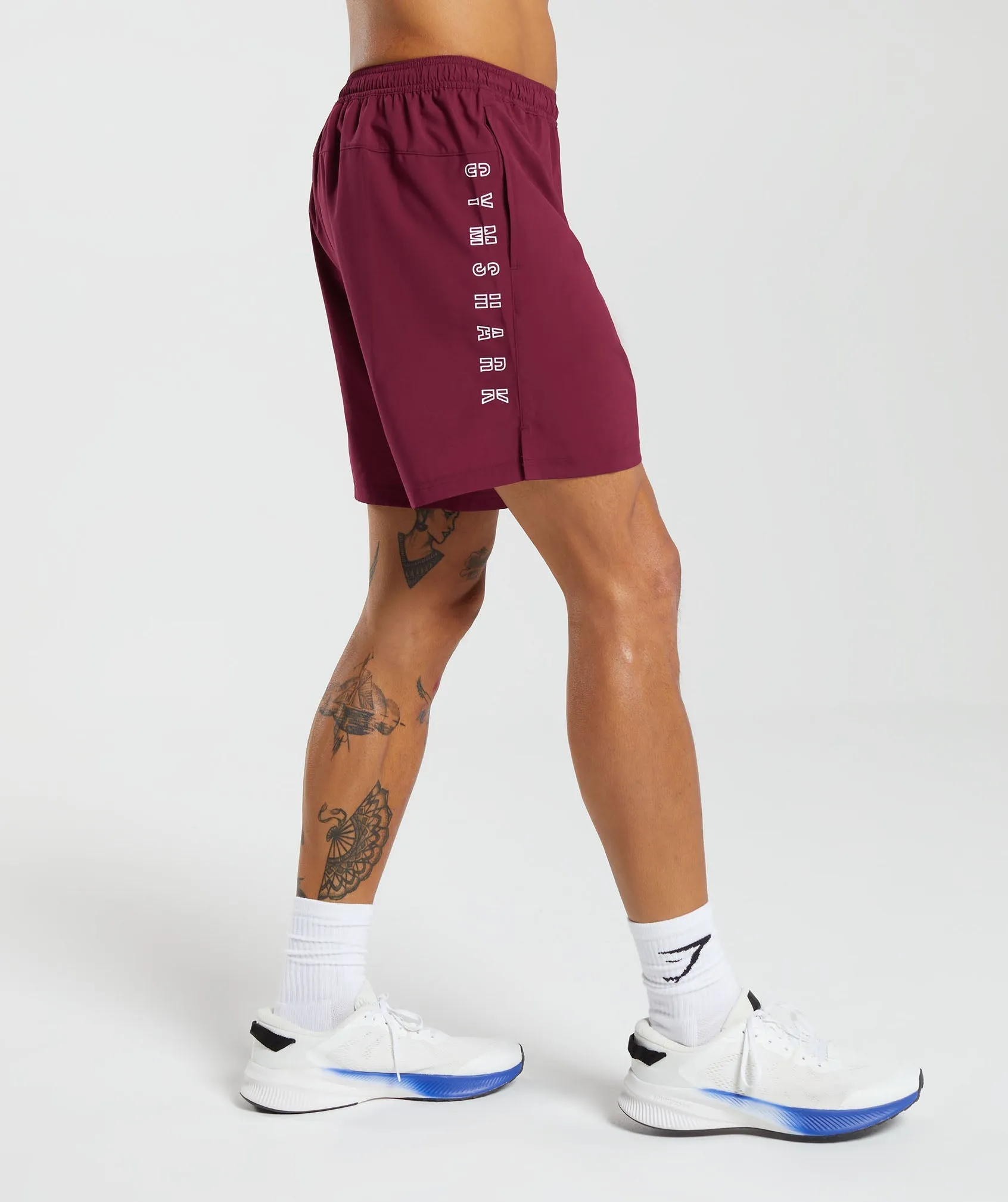 Gymshark Strike Shorts - Plum Pink sold by Gymshark