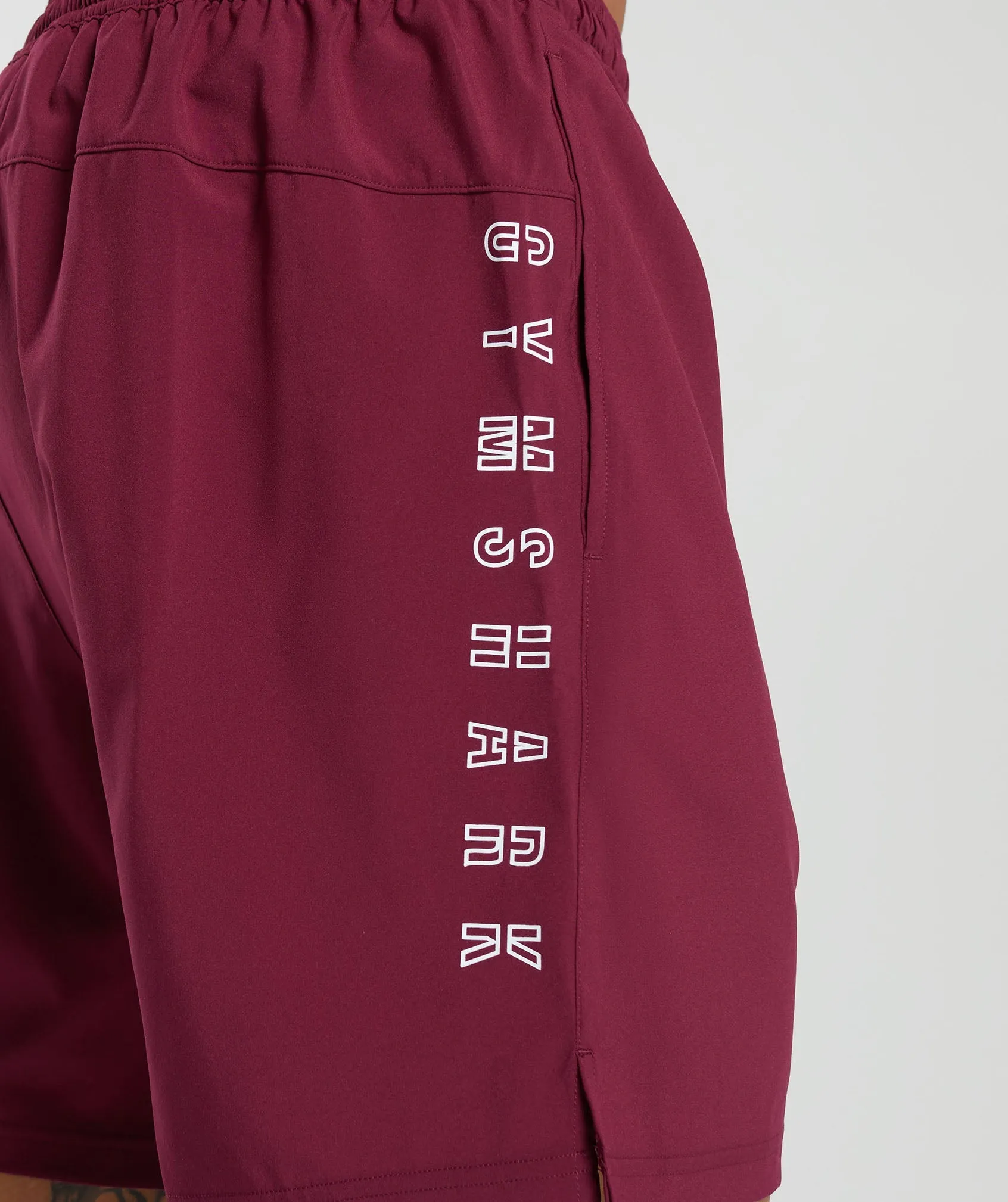 Gymshark Strike Shorts - Plum Pink sold by Gymshark product image thumbnail 5