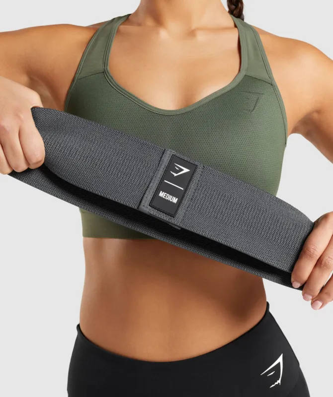 Gymshark Medium Glute Band - Charcoal Grey sold by Gymshark