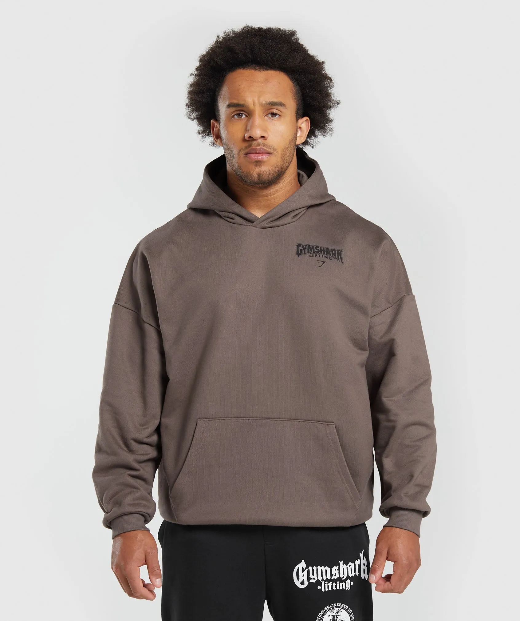 Gymshark Committed to the Craft Hoodie - Dusty Brown sold by Gymshark product image thumbnail 2