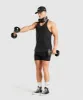 Gymshark Chalk Stringer - Black sold by Gymshark