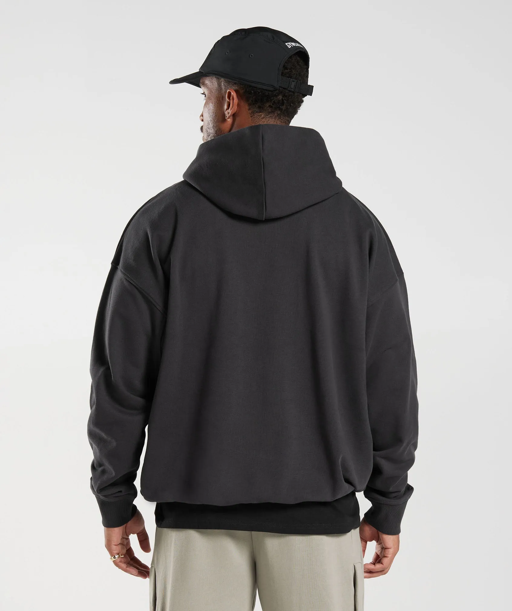 Gymshark Rest Day Essentials Hoodie - Onyx Grey sold by Gymshark product image thumbnail 2