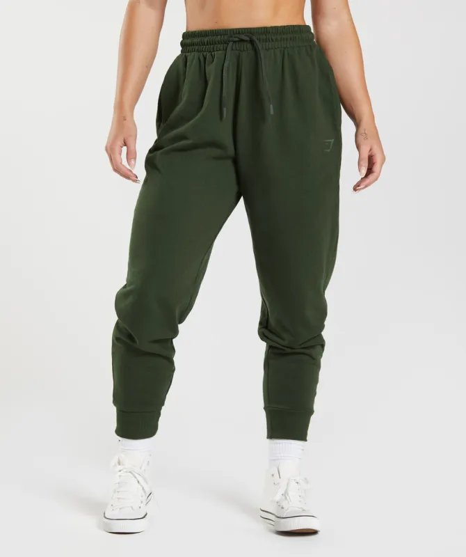 GS Power Joggers - Moss Olive sold by Gymshark