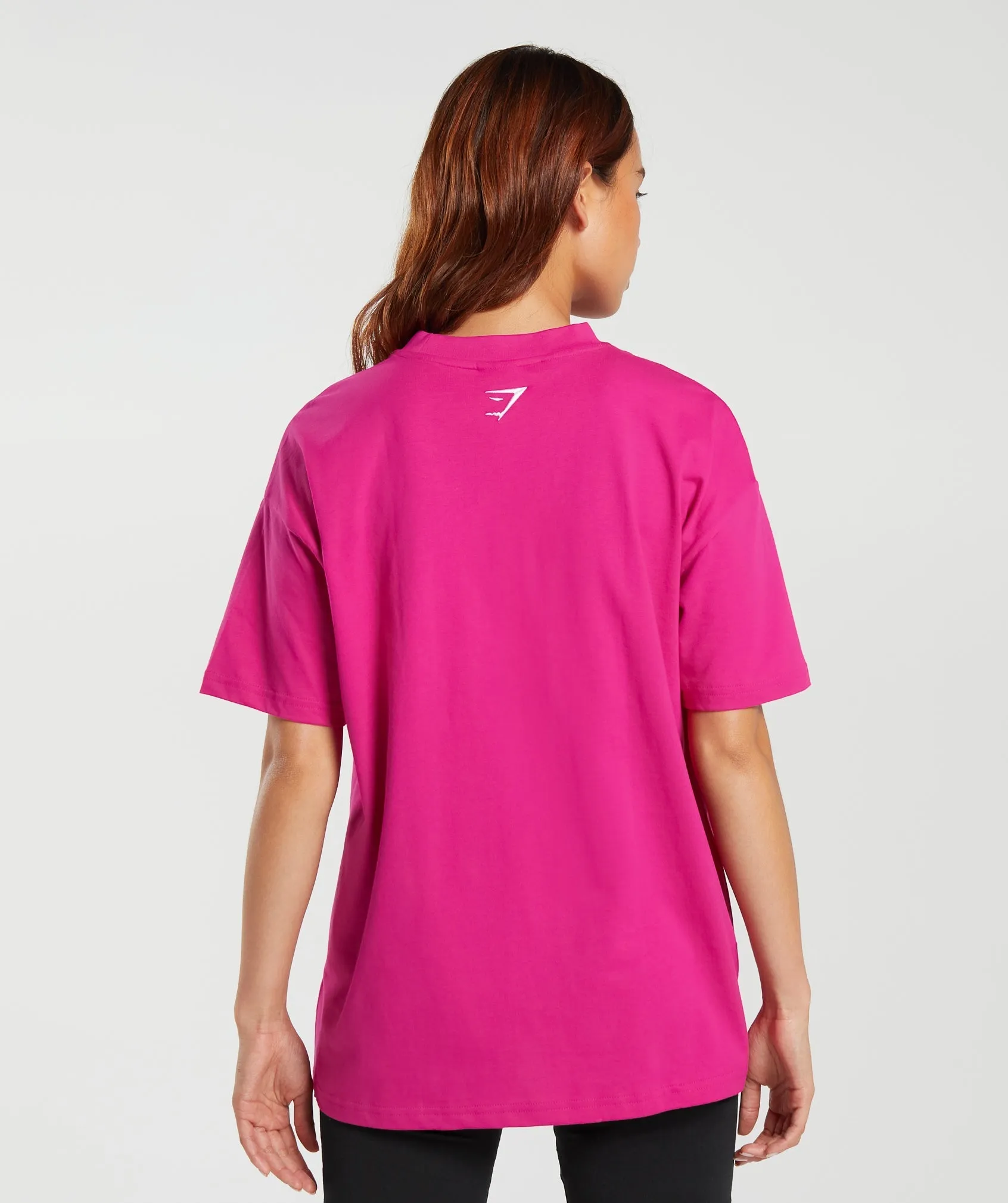 Gymshark Block Oversized T-Shirt - Bold Magenta sold by Gymshark product image thumbnail 2