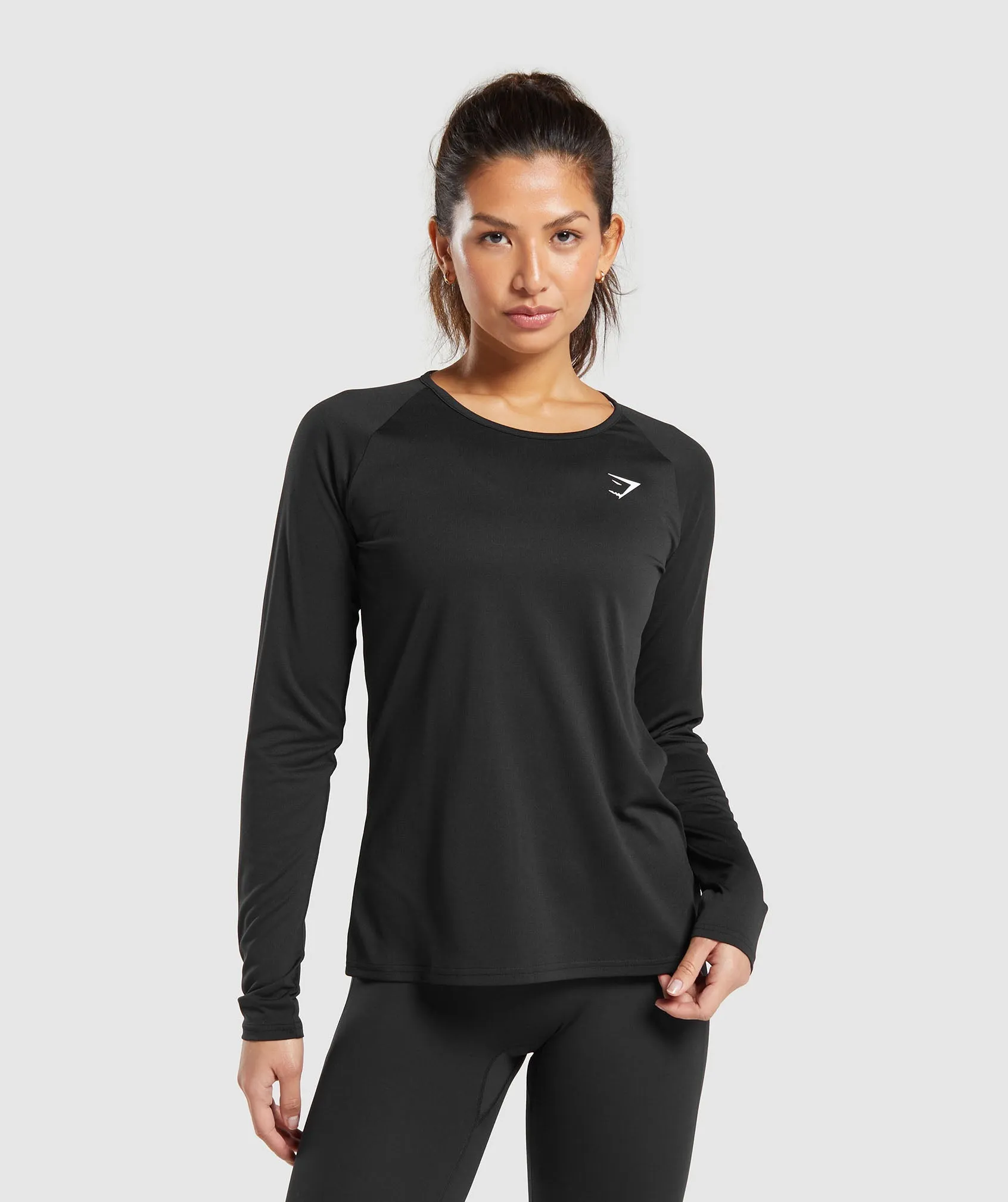 Gymshark Training Long Sleeve Top - Black sold by Gymshark