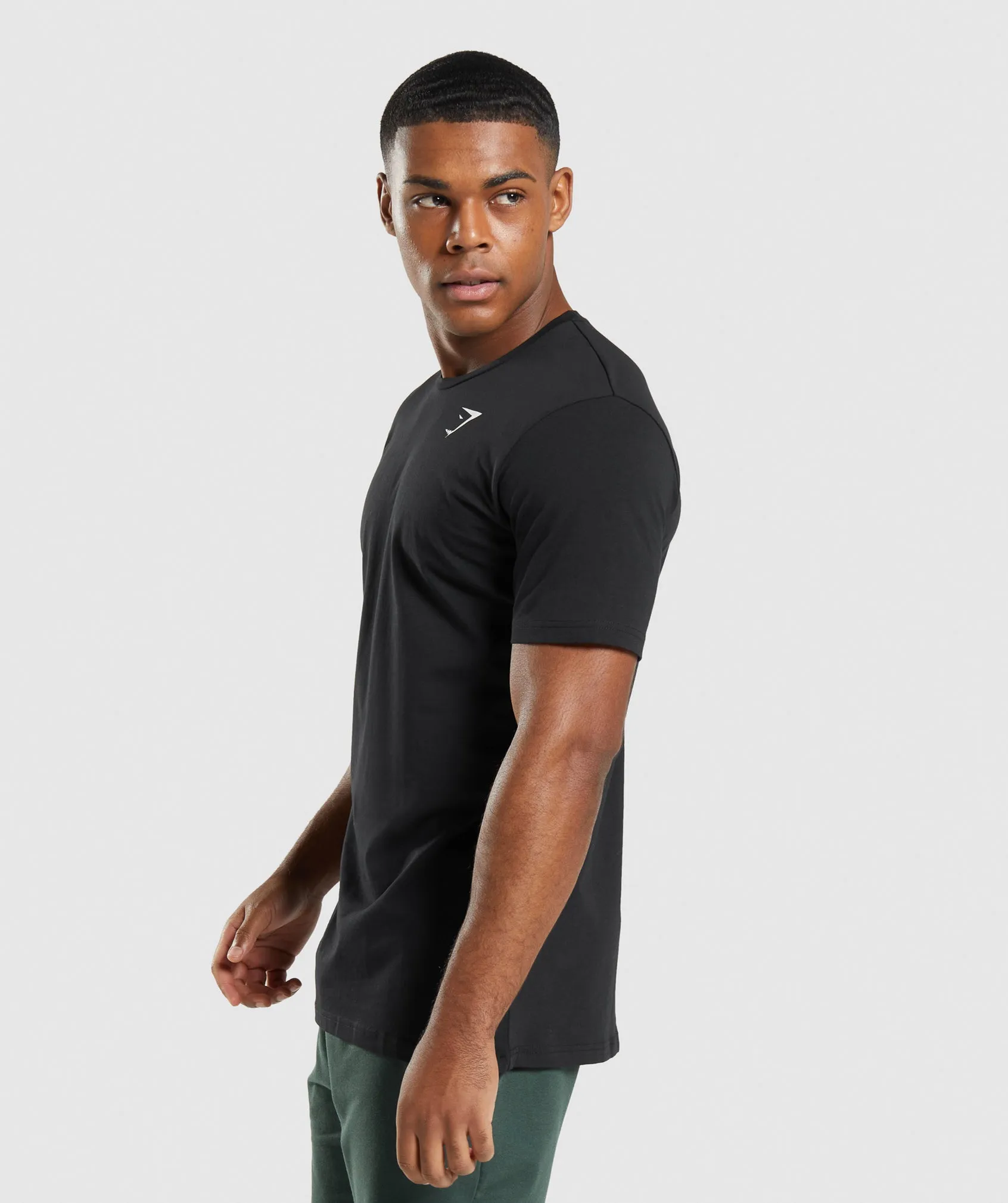 Gymshark Critical T-Shirt - Black sold by Gymshark product image thumbnail 2