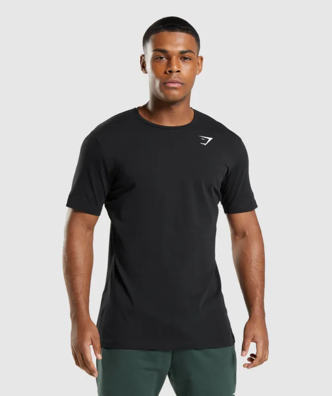 Gymshark Critical T-Shirt - Black sold by Gymshark