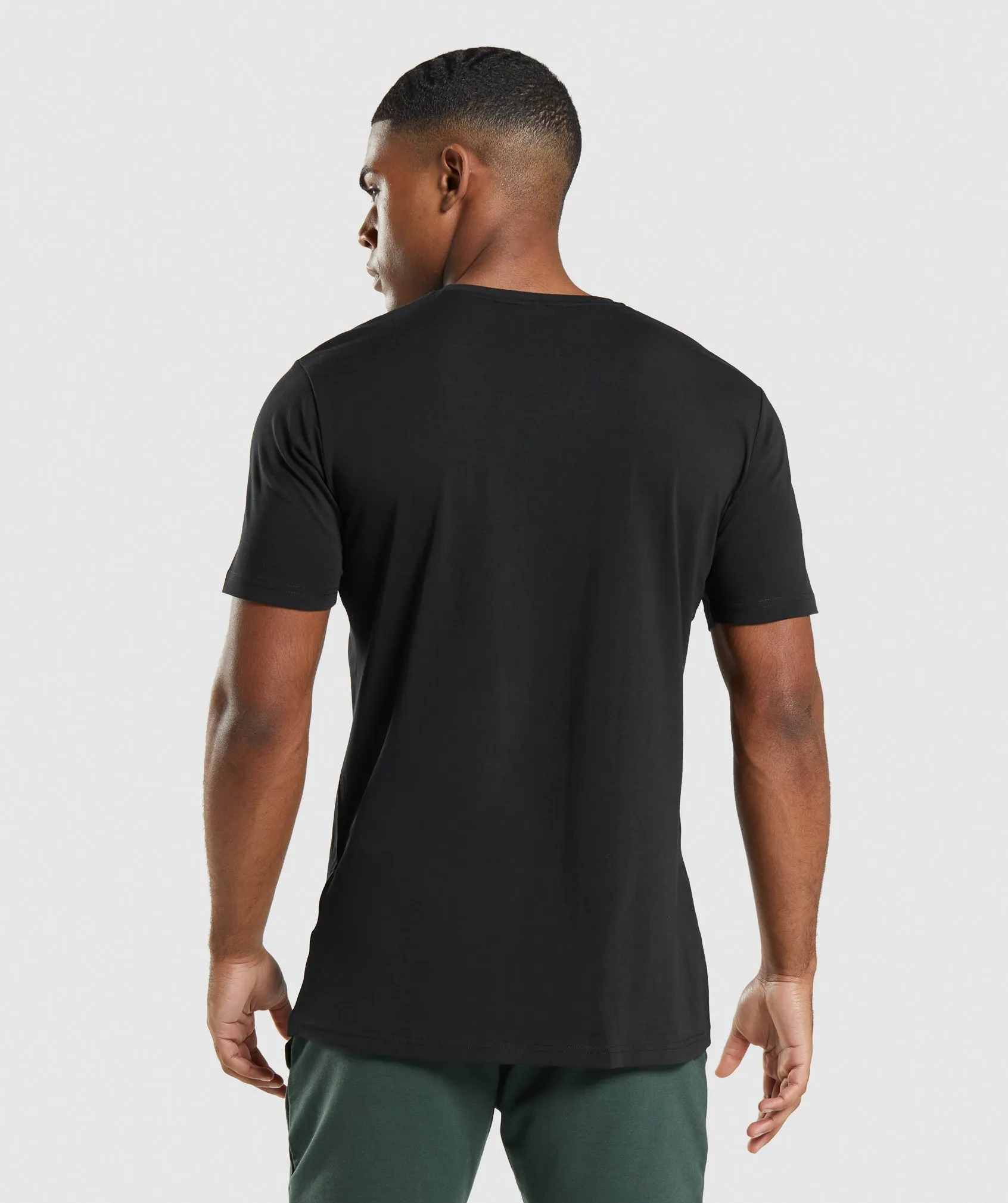 Gymshark Critical T-Shirt - Black sold by Gymshark product image thumbnail 3