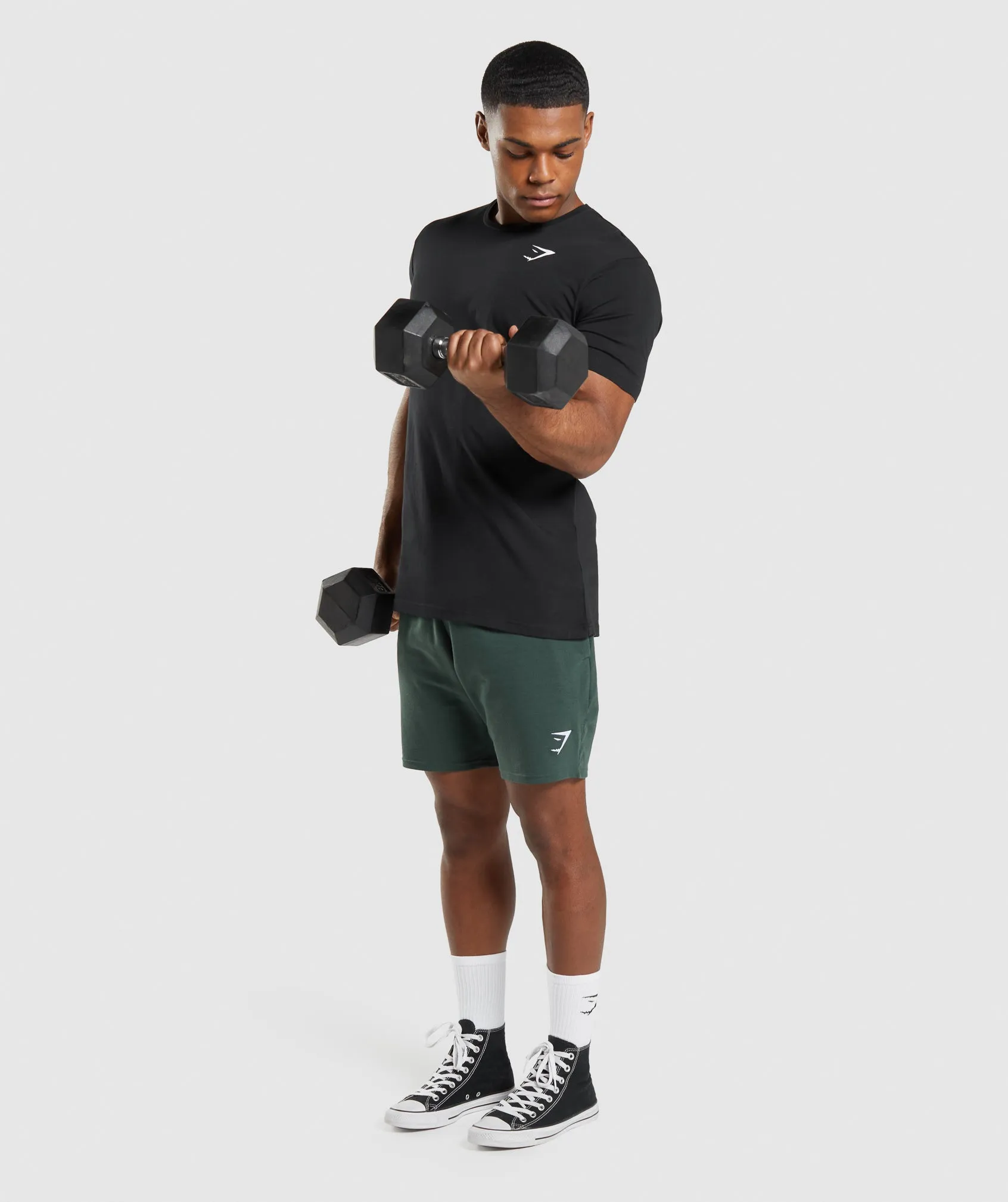 Gymshark Critical T-Shirt - Black sold by Gymshark product image thumbnail 4