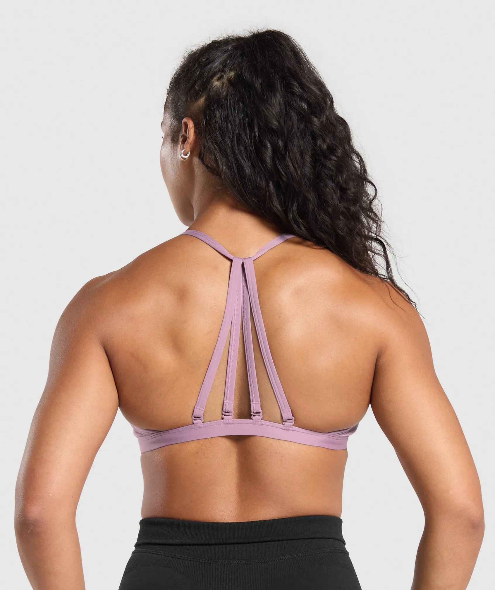 Gymshark Minimal Sports Bra - Soft Purple sold by Gymshark product image thumbnail 2
