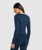 Gymshark Everyday Long Sleeve Midi Top - Navy sold by Gymshark