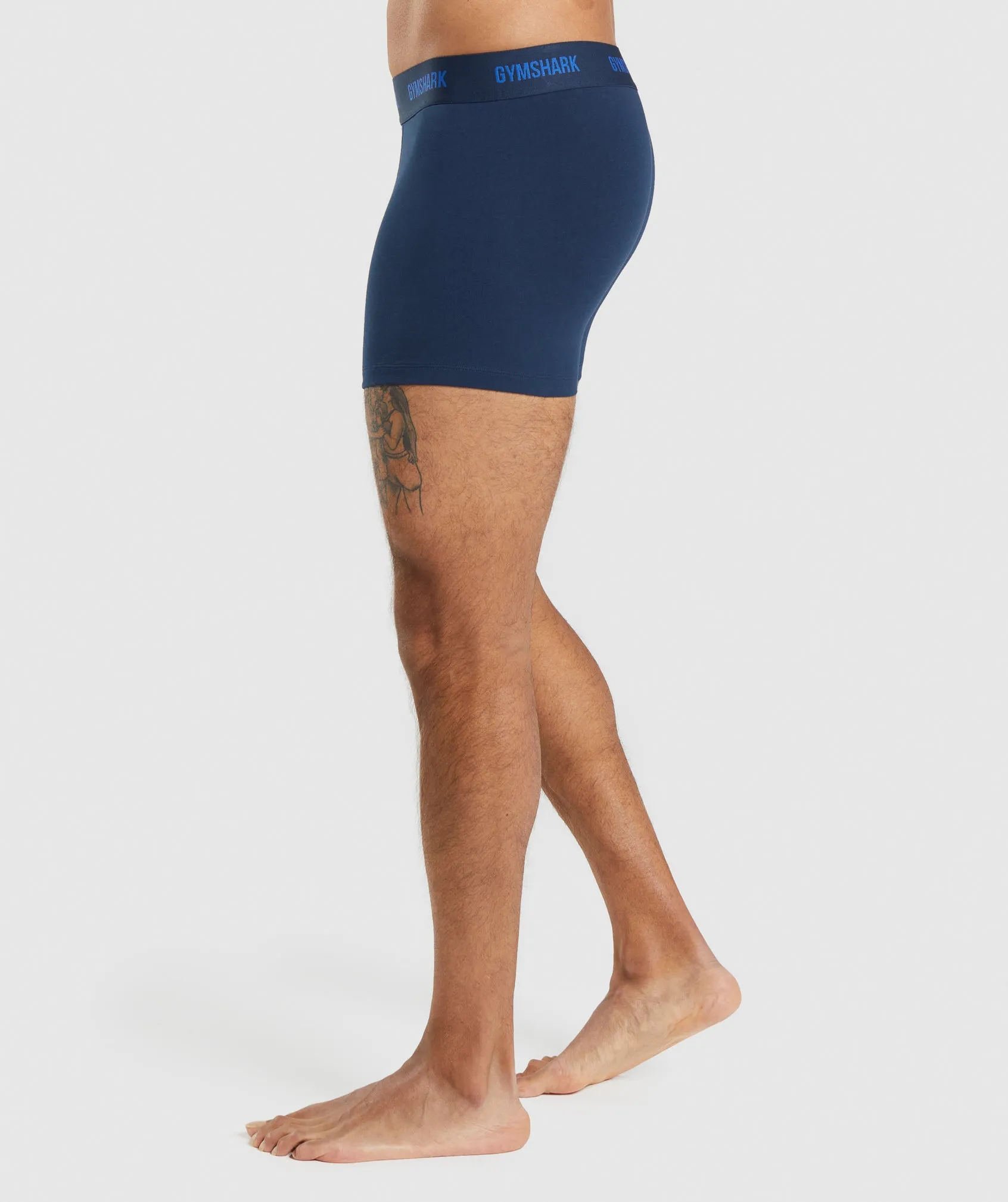 Gymshark Boxers 2pk - Core Olive/Navy sold by Gymshark product image thumbnail 5