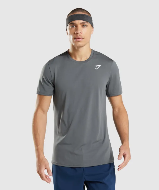 Gymshark Arrival T-Shirt - Charcoal sold by Gymshark