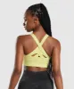 Gymshark Adapt Animal Seamless Sports Bra - Firefly Yellow sold by Gymshark