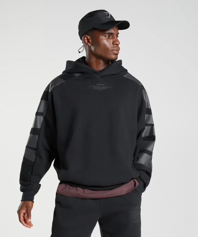 Gymshark GS10 Year Hoodie - Black made by Gymshark