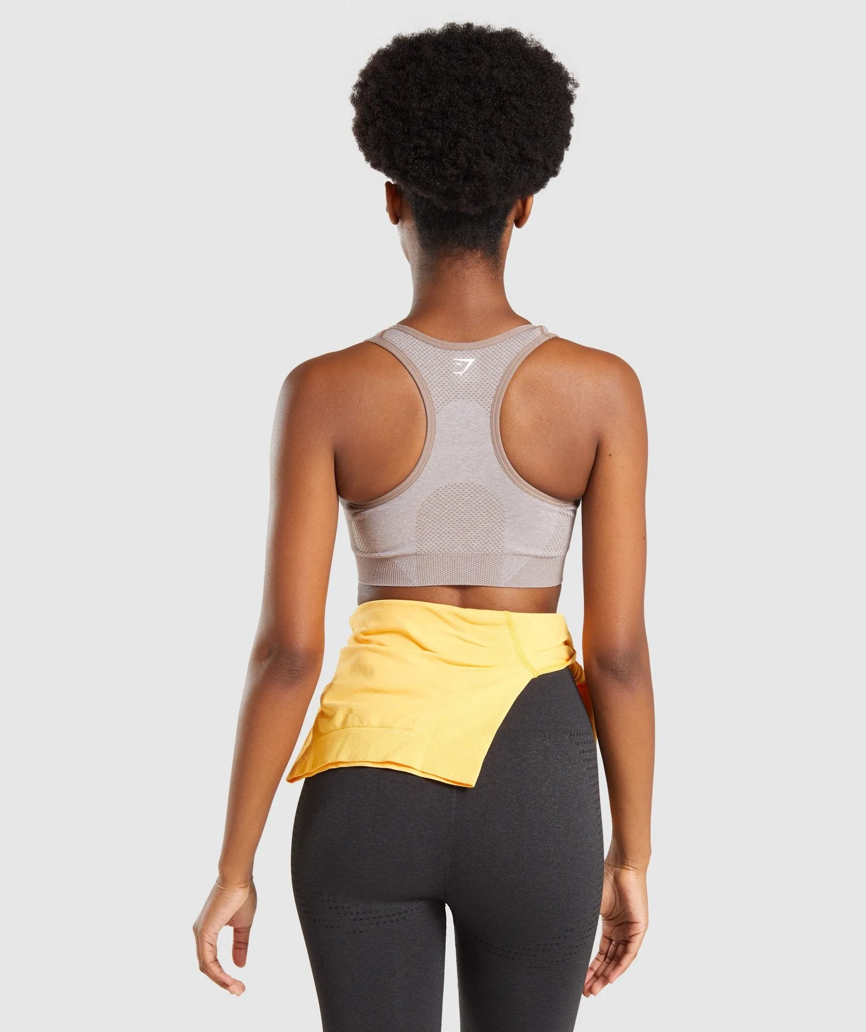 Gymshark Vital Seamless 2.0 Sports Bra - Taupe Marl sold by Gymshark product image thumbnail 2