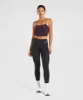 Gymshark Strappy Crop Cami Tank - Plum Brown sold by Gymshark