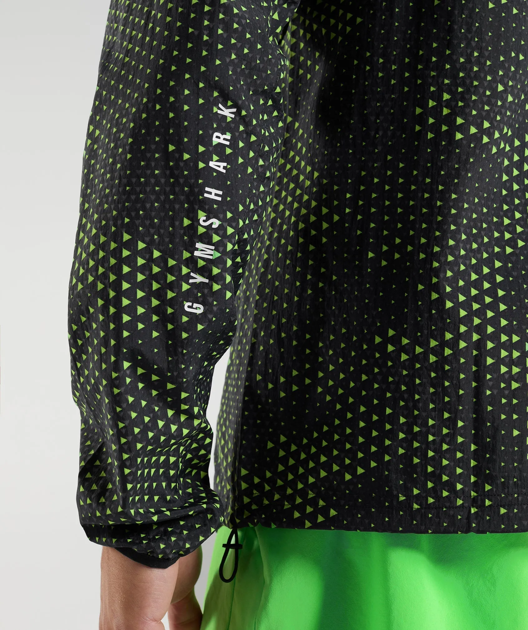 Gymshark Sport Windbreaker - Fluo Lime sold by Gymshark product image thumbnail 3