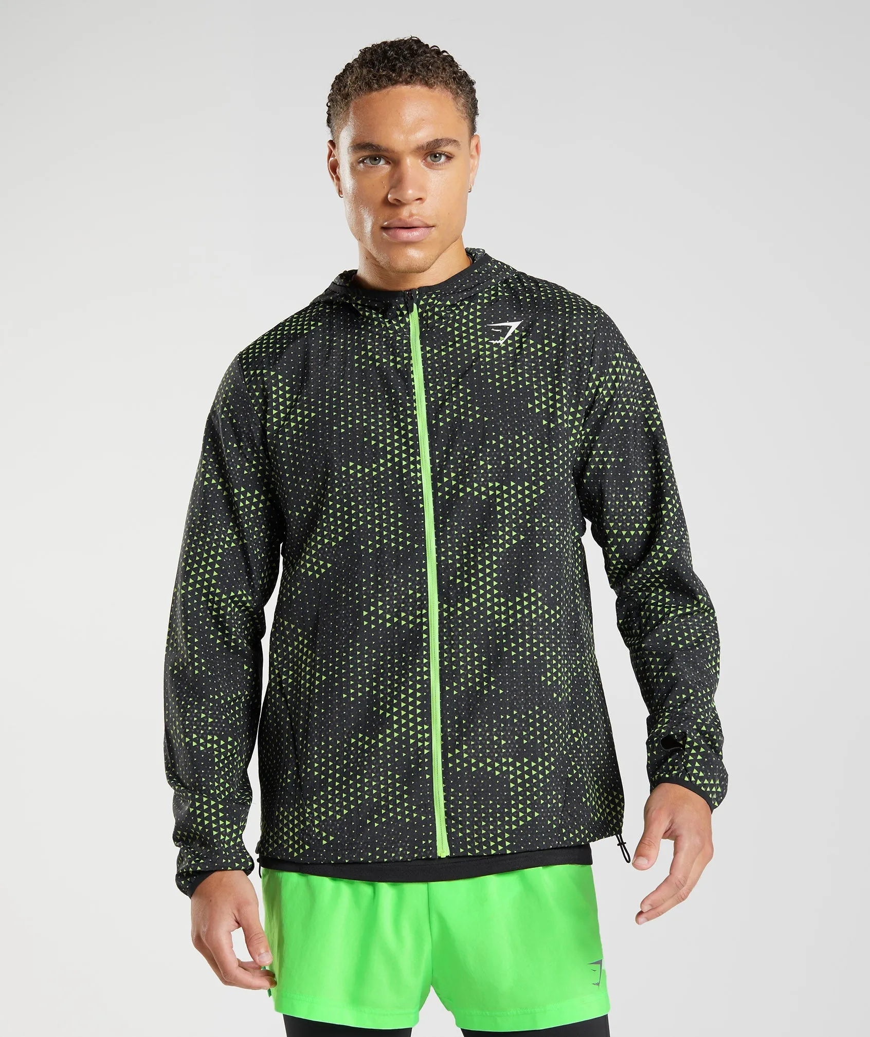 Gymshark Sport Windbreaker - Fluo Lime sold by Gymshark