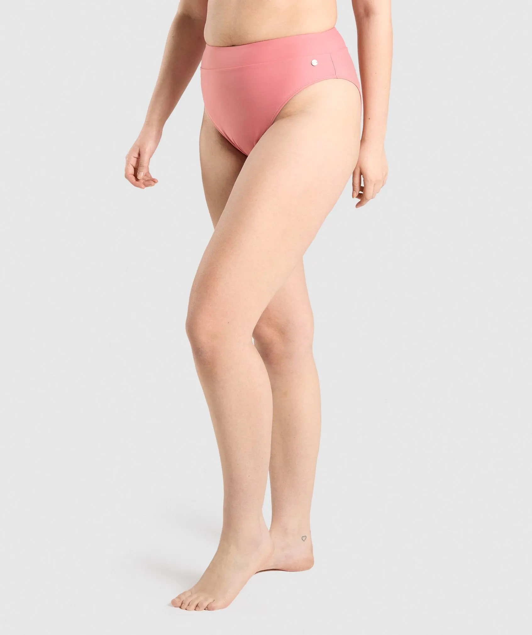 Gymshark High Rise Bikini Bottoms - Light Pink sold by Gymshark product image thumbnail 3
