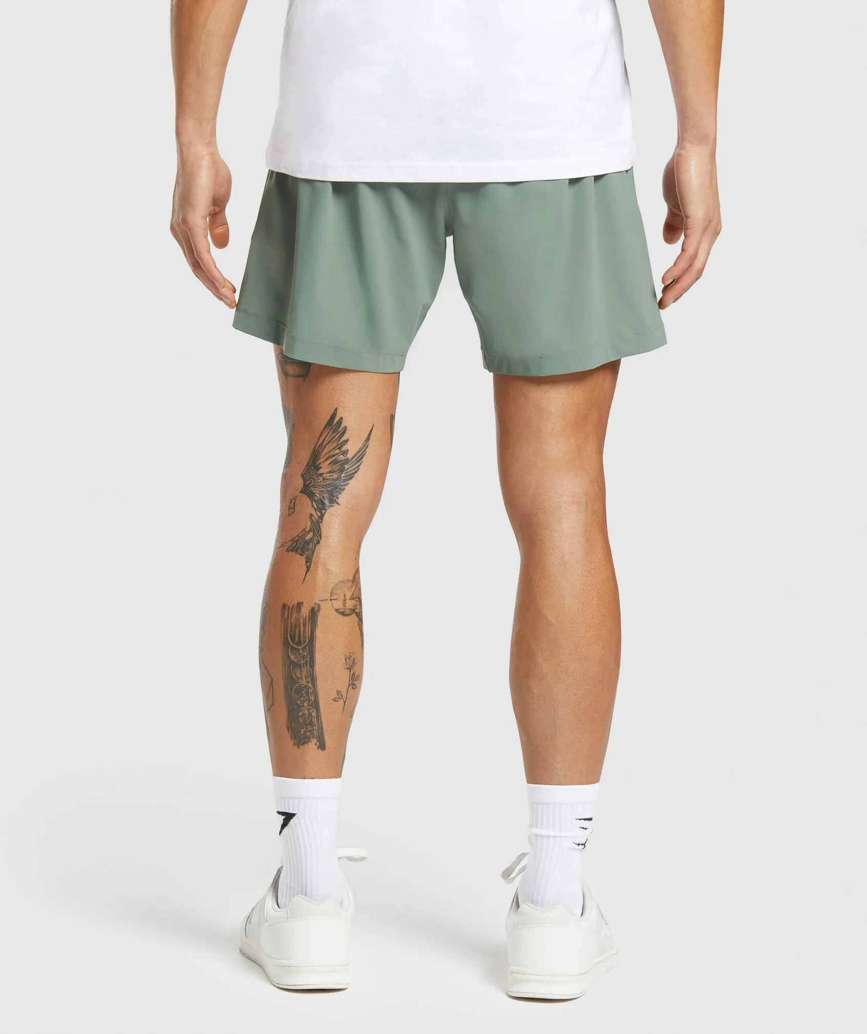 Gymshark Hybrid 6" Shorts - Unit Green sold by Gymshark product image thumbnail 2