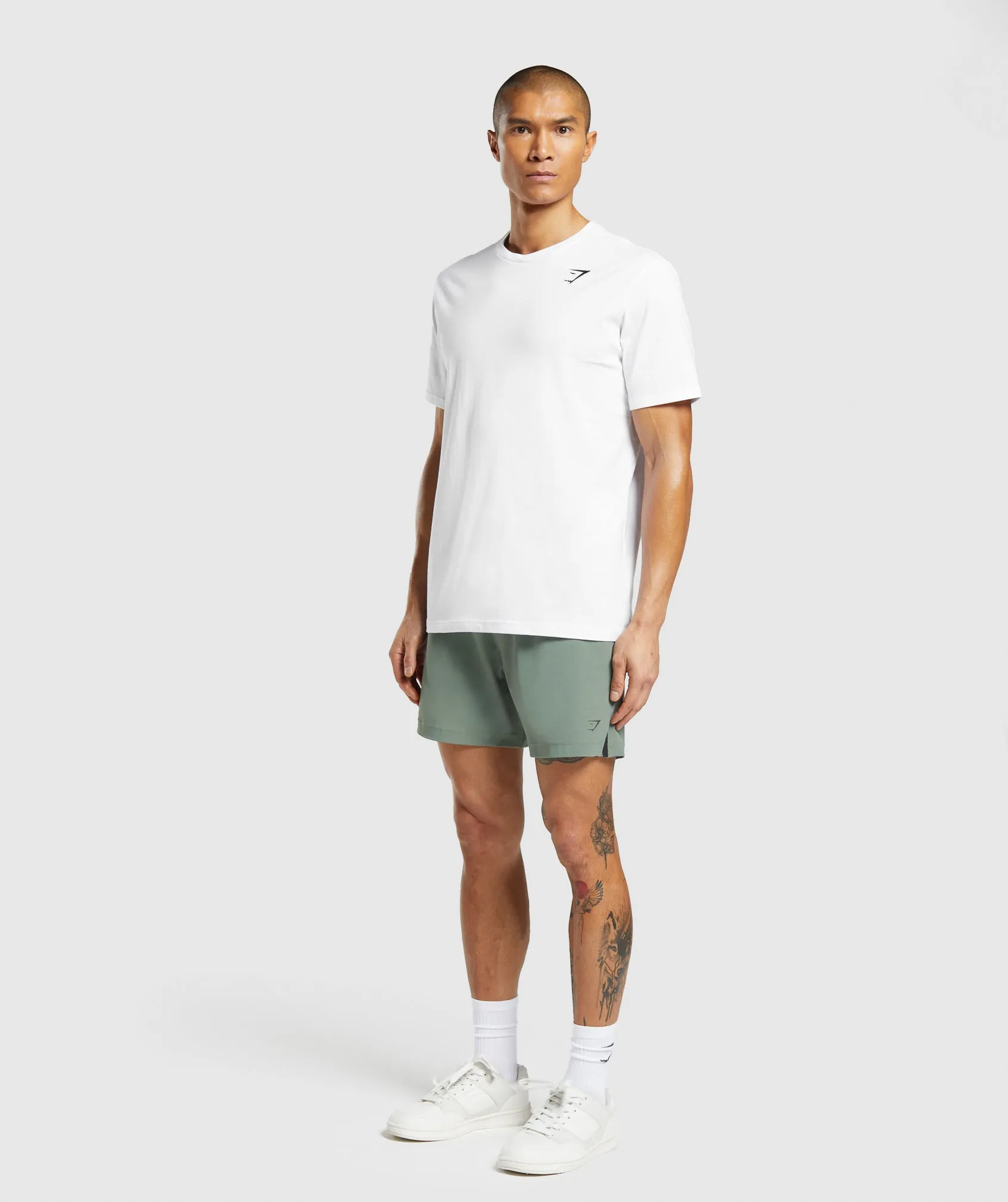 Gymshark Hybrid 6" Shorts - Unit Green sold by Gymshark product image thumbnail 4