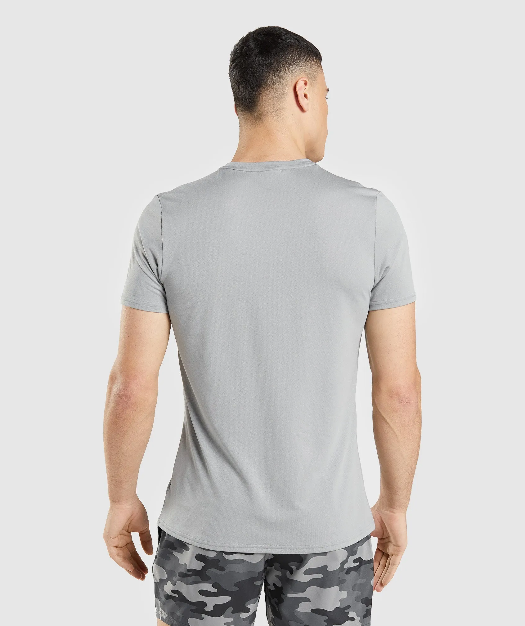 Gymshark Arrival Graphic T-Shirt - Smokey Grey sold by Gymshark product image thumbnail 2