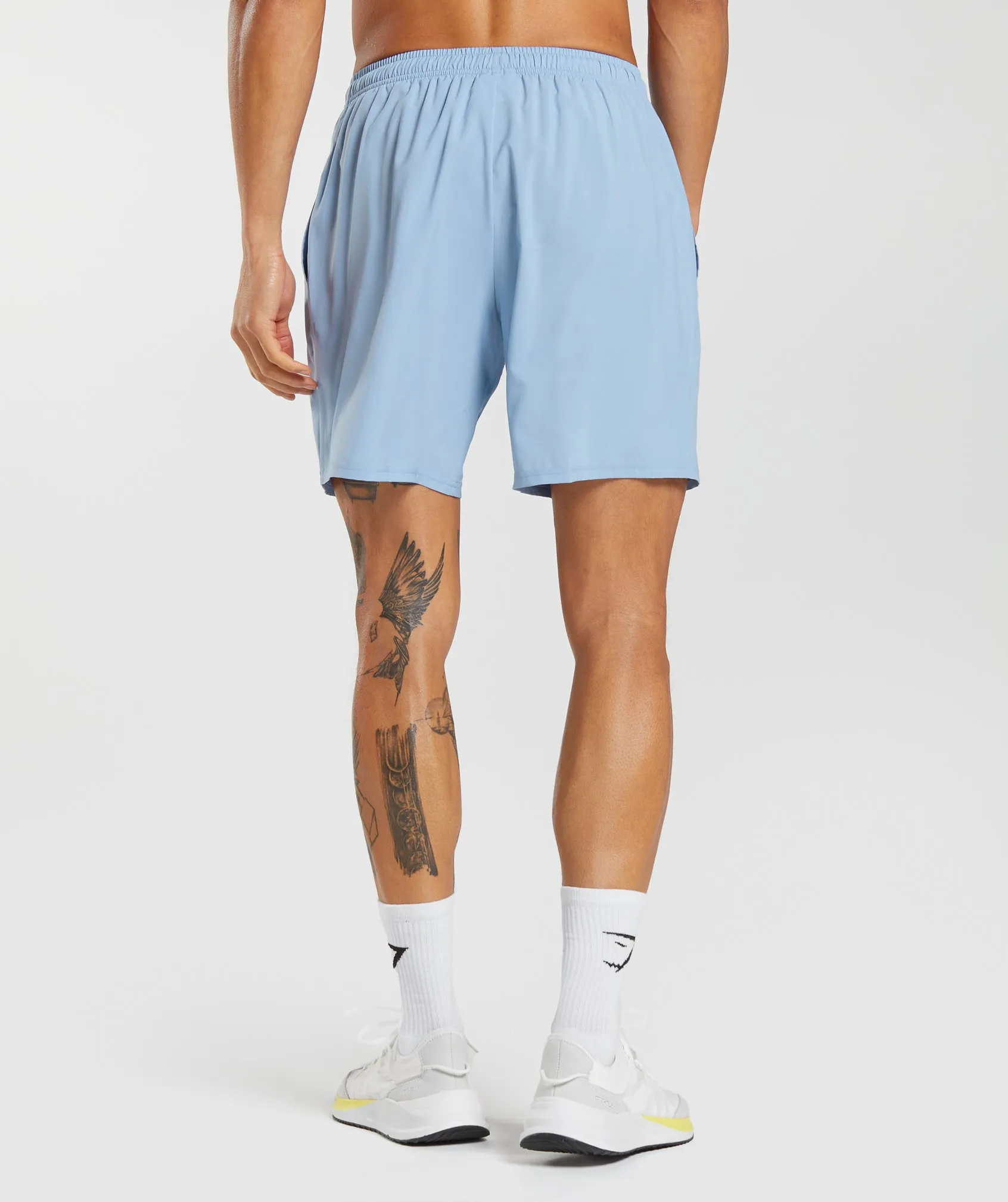 Gymshark Arrival 7" Shorts - Ozone Blue sold by Gymshark product image thumbnail 2