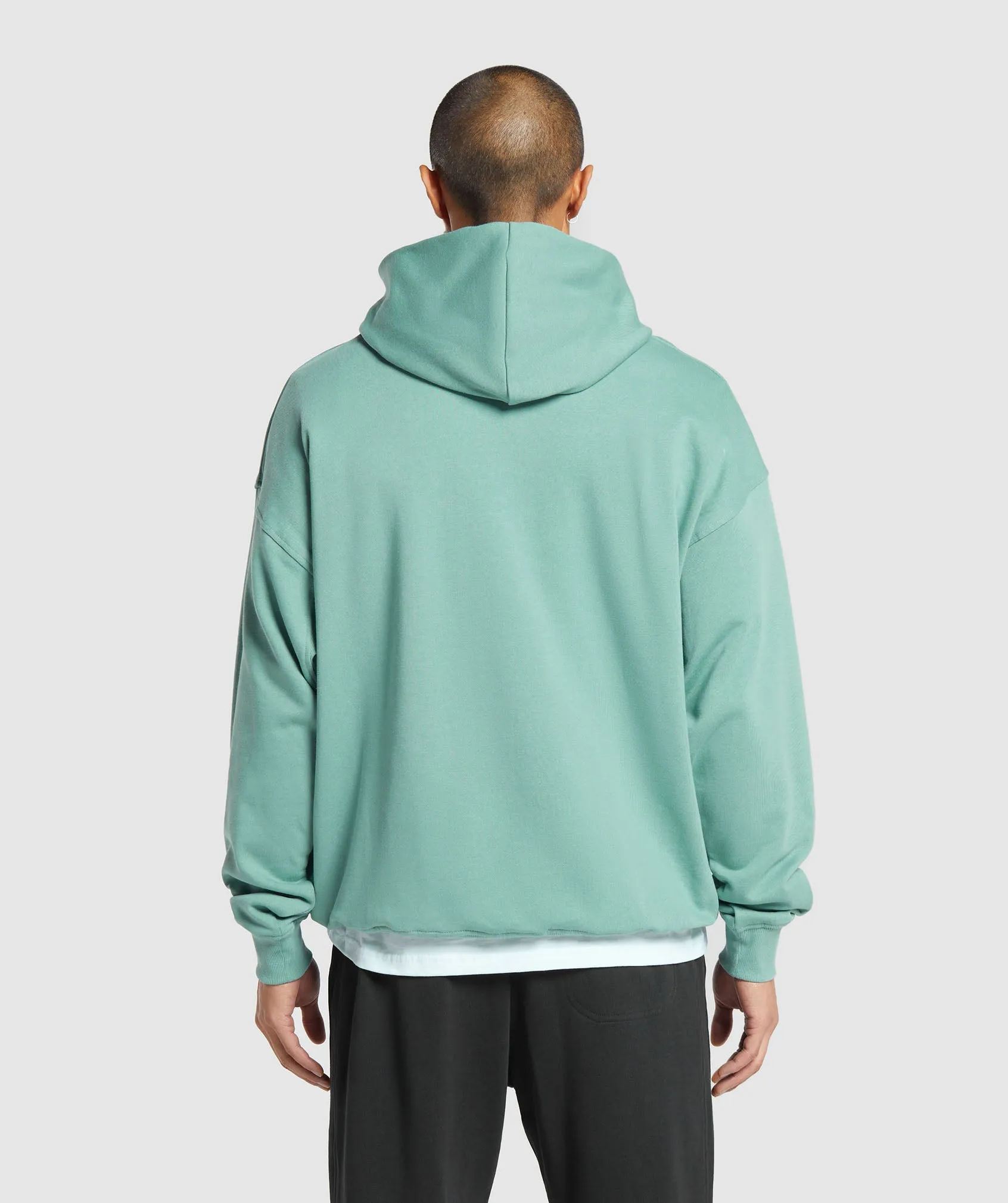 Gymshark Rest Day Essentials Hoodie - Duck Egg Blue sold by Gymshark product image thumbnail 2
