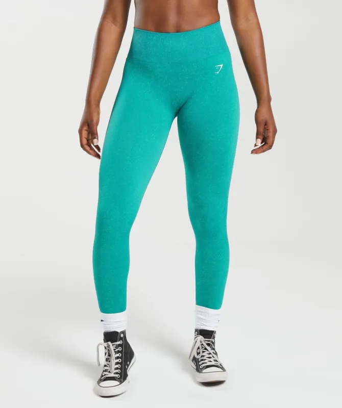 Gymshark Adapt Fleck Seamless Leggings - Jewel Green sold by Gymshark