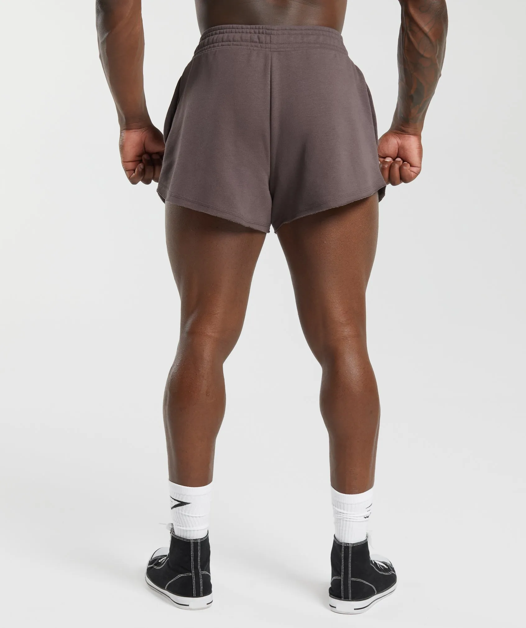 Gymshark Legacy 4" Shorts - Walnut Mauve sold by Gymshark product image thumbnail 2