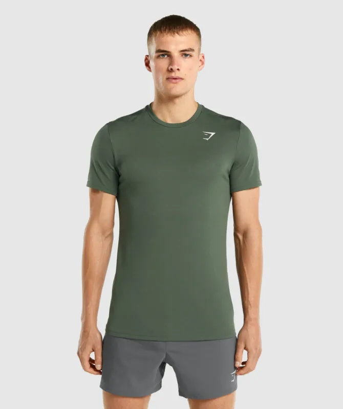 Gymshark Arrival T-Shirt - Green sold by Gymshark