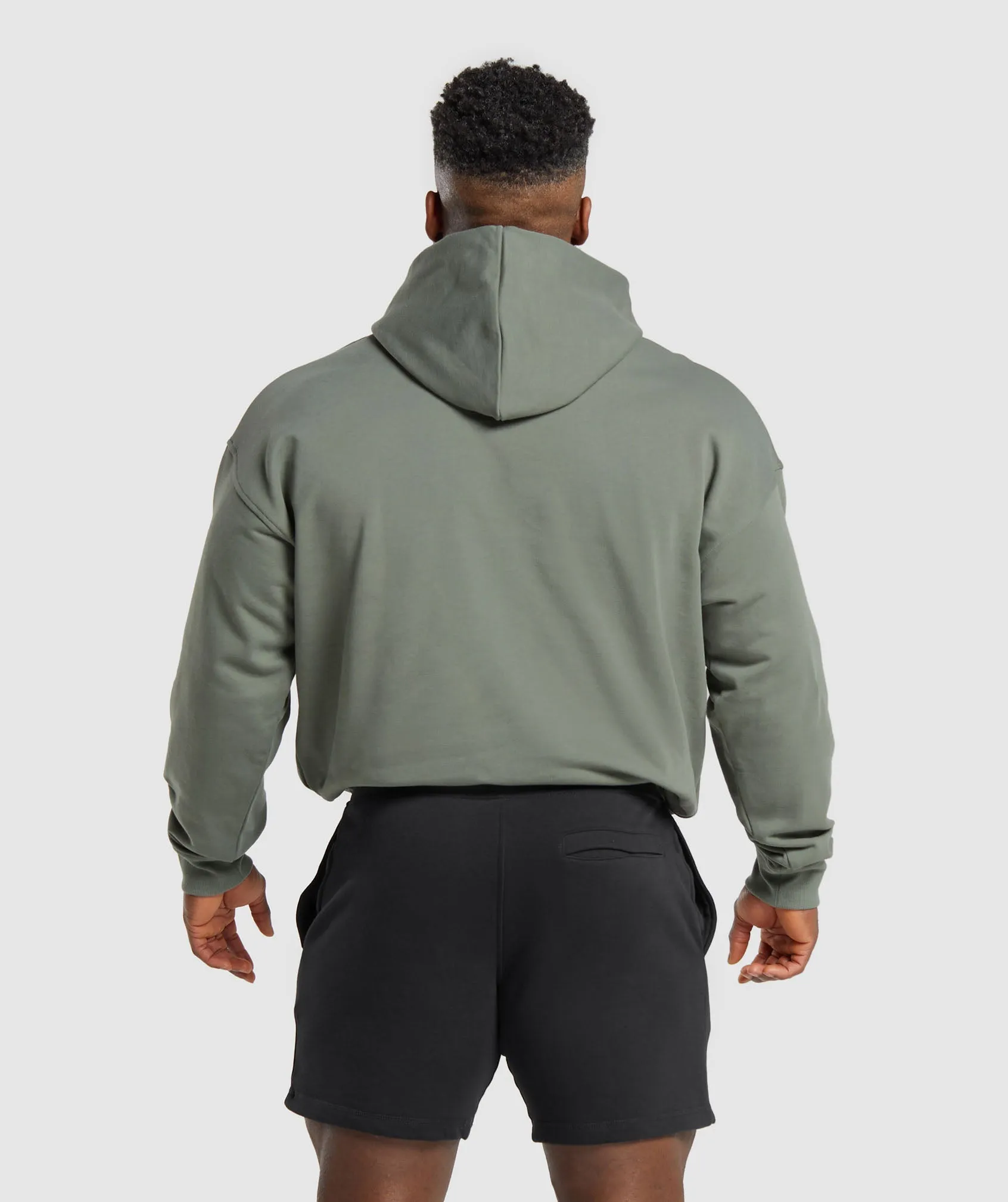 Gymshark Property Of Hoodie - Unit Green sold by Gymshark product image thumbnail 2