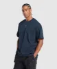 Gymshark British Lifting Goods Graphic T-Shirt - Navy sold by Gymshark