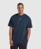 Gymshark British Lifting Goods Graphic T-Shirt - Navy sold by Gymshark