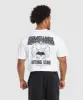 Gymshark Cartoon Lifting T-Shirt - White sold by Gymshark