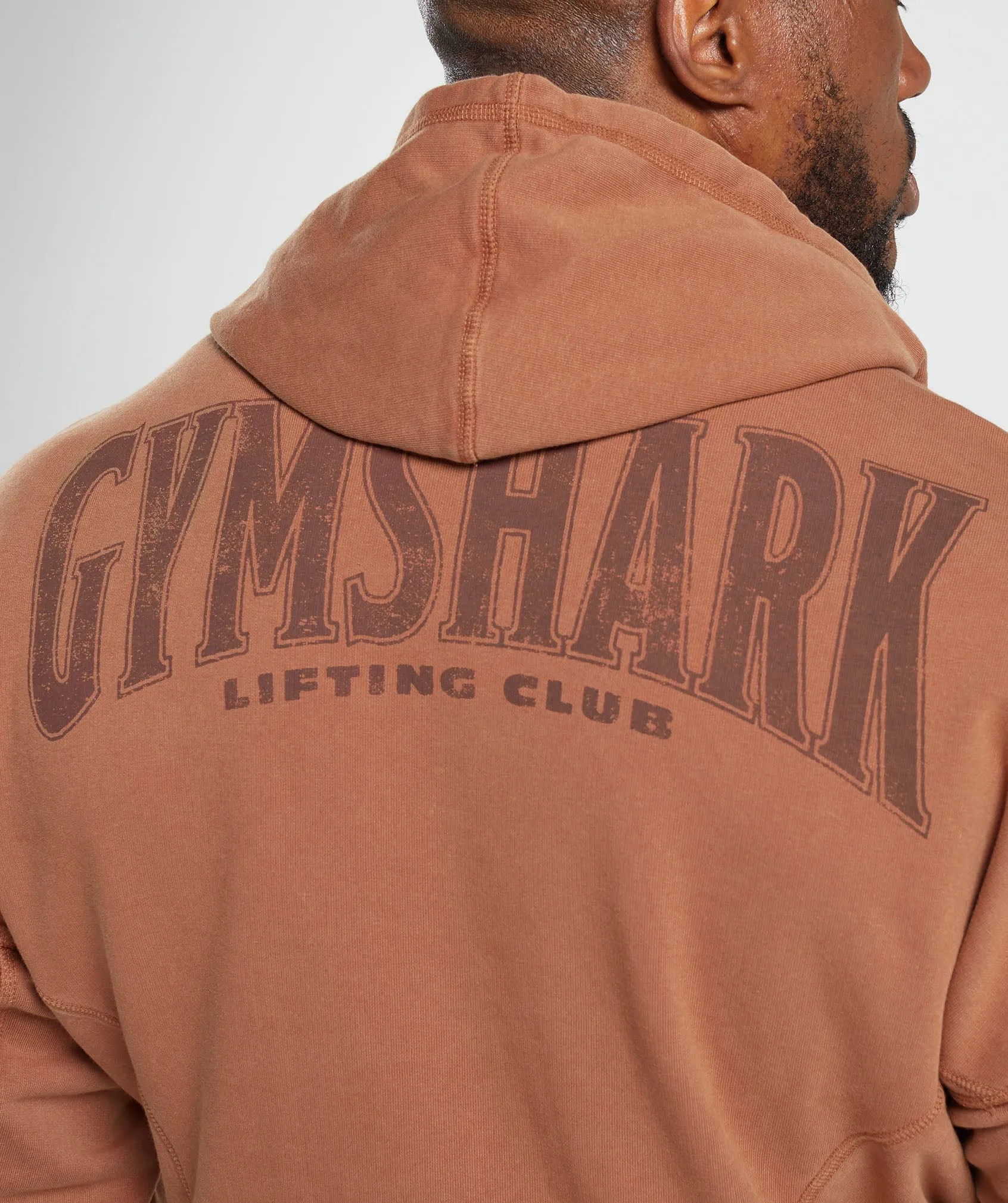 Gymshark Heritage Washed Hoodie - Canyon Brown sold by Gymshark product image thumbnail 5