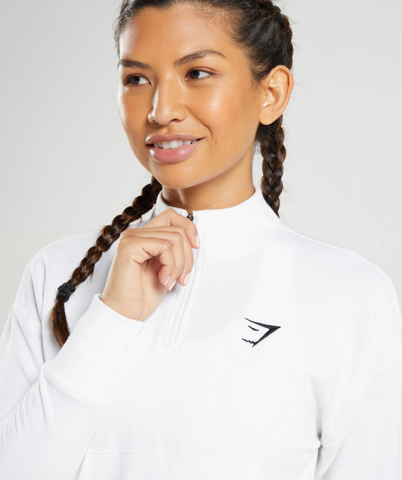 Gymshark Training Pippa Pullover - White sold by Gymshark product image thumbnail 5
