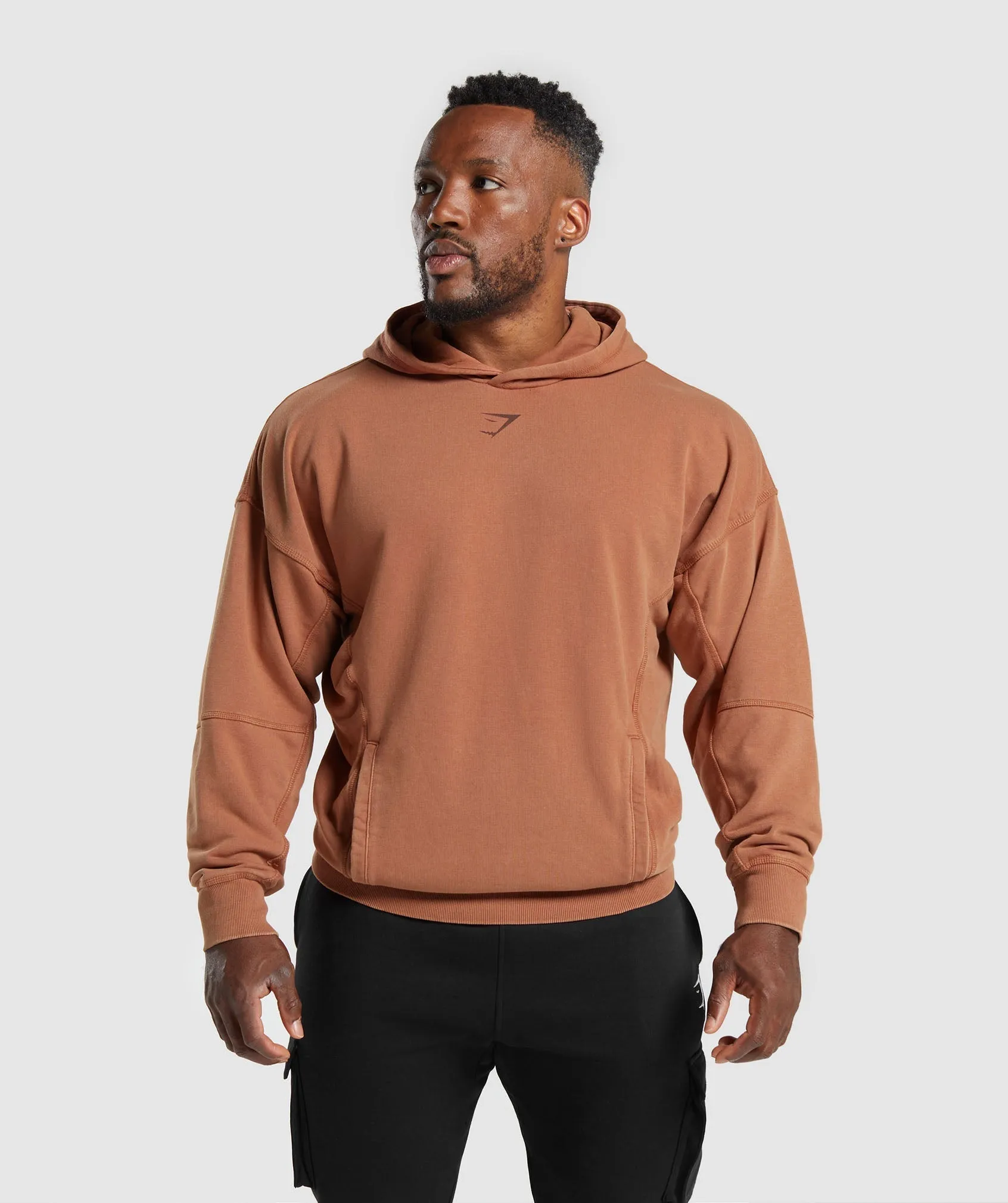 Gymshark Heritage Washed Hoodie - Canyon Brown sold by Gymshark product image thumbnail 2