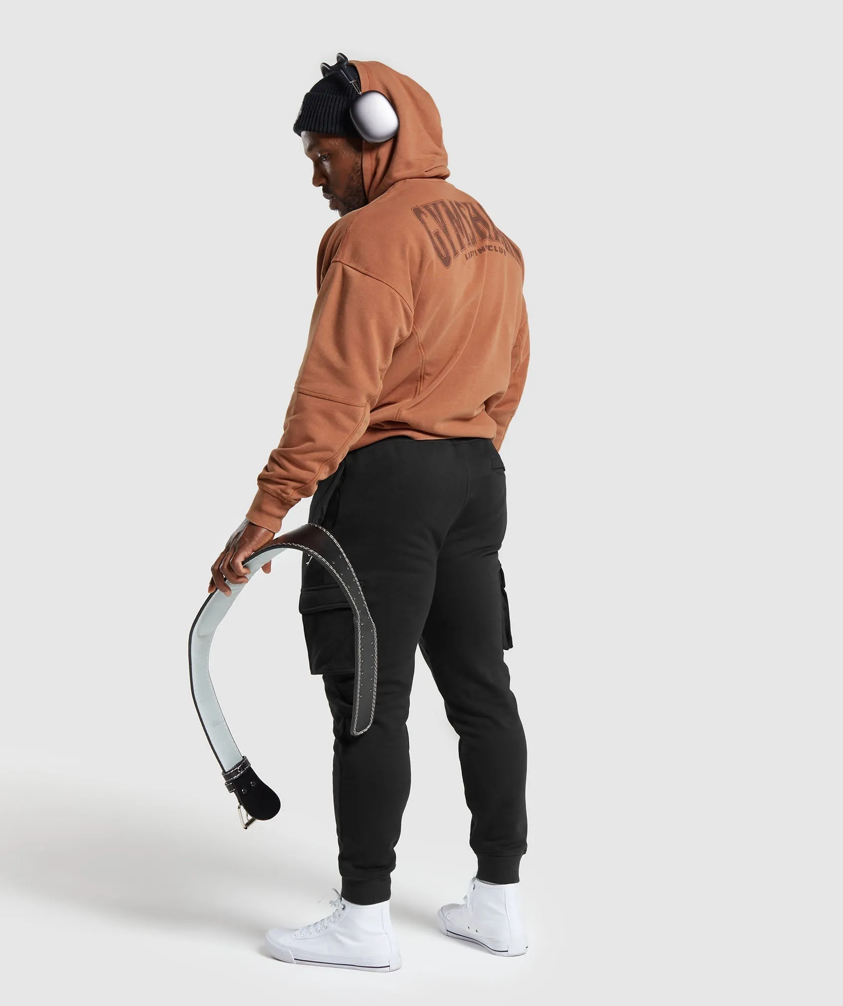 Gymshark Heritage Washed Hoodie - Canyon Brown sold by Gymshark product image thumbnail 4