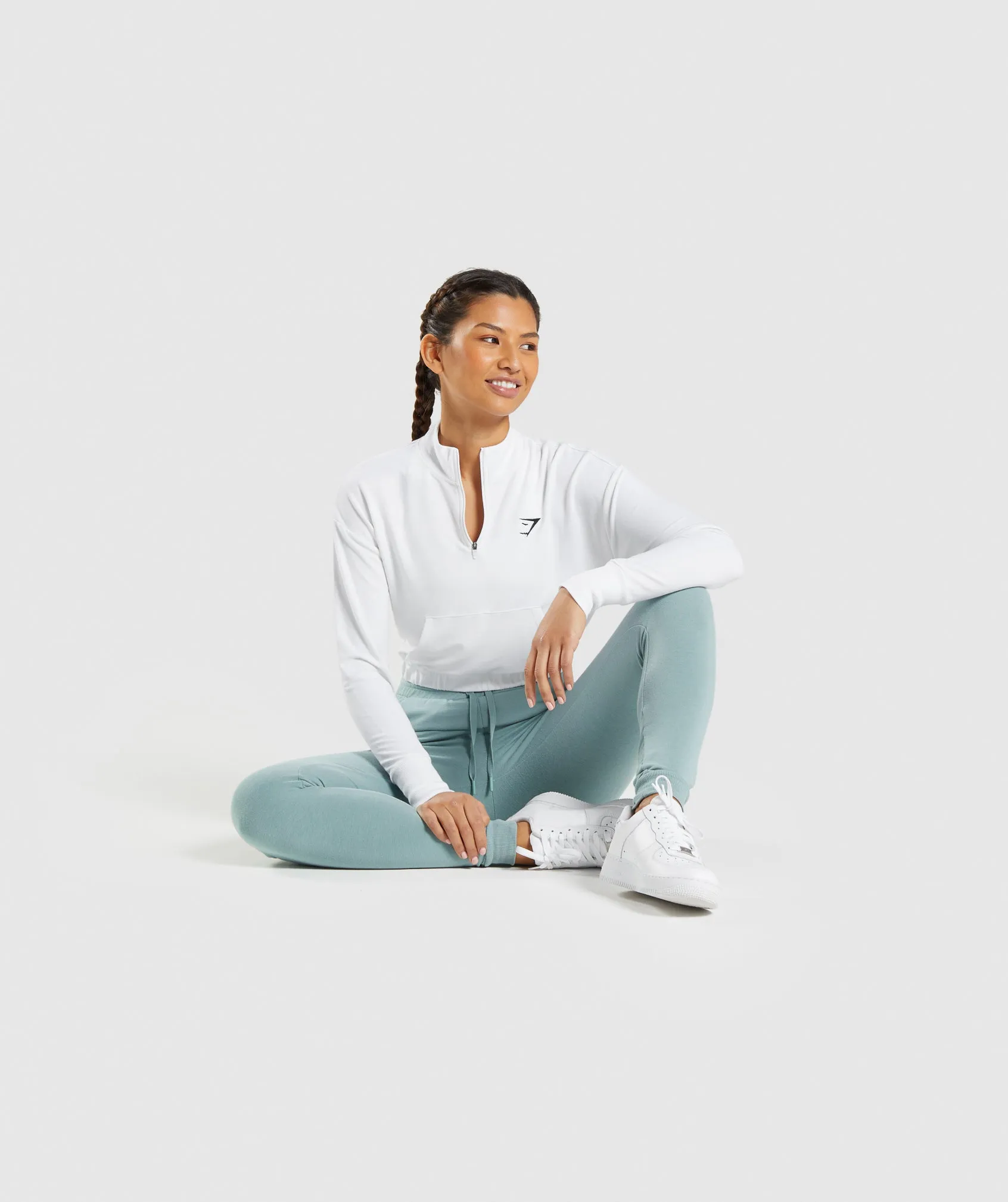 Gymshark Training Pippa Pullover - White sold by Gymshark product image thumbnail 4